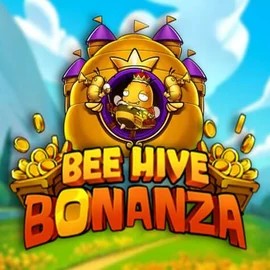 Slots logo of Bee Hive Bonanza from NetEnt at Rollflame Casino