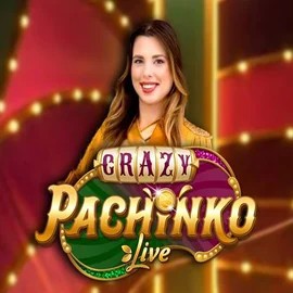 Crazy Pachinko slot icon by Evolution, available at Rollflame Casino