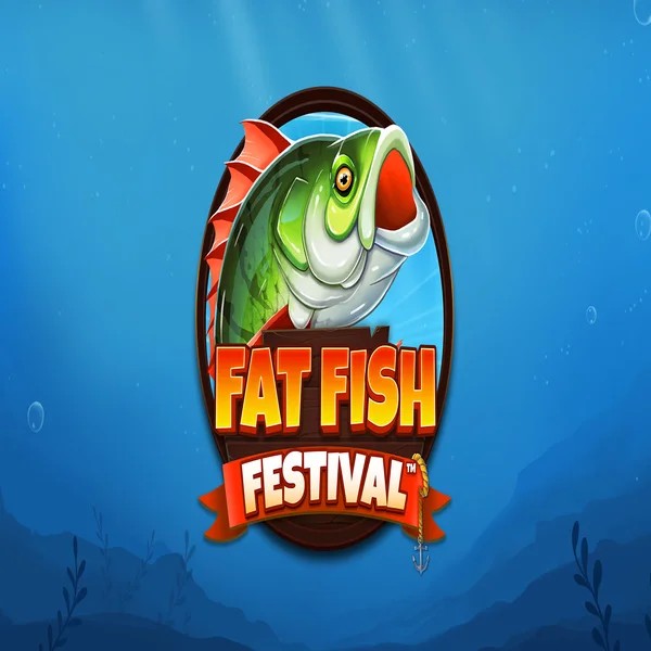 Fat Fish Festival logo by Wishbone Games Rollflame Casino