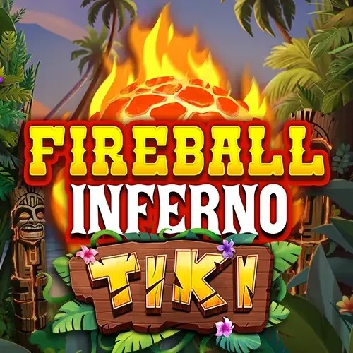 Fireball Inferno Tiki game by NetEnt – logo hosted on Rollflame Casino