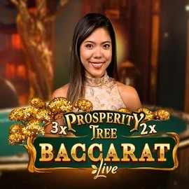 Live Casino logo of Prosperity Tree Baccarat from Evolution at Rollflame Casino