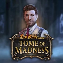 Tome of Madness logo – Slots by Play'n GO at Rollflame Casino
